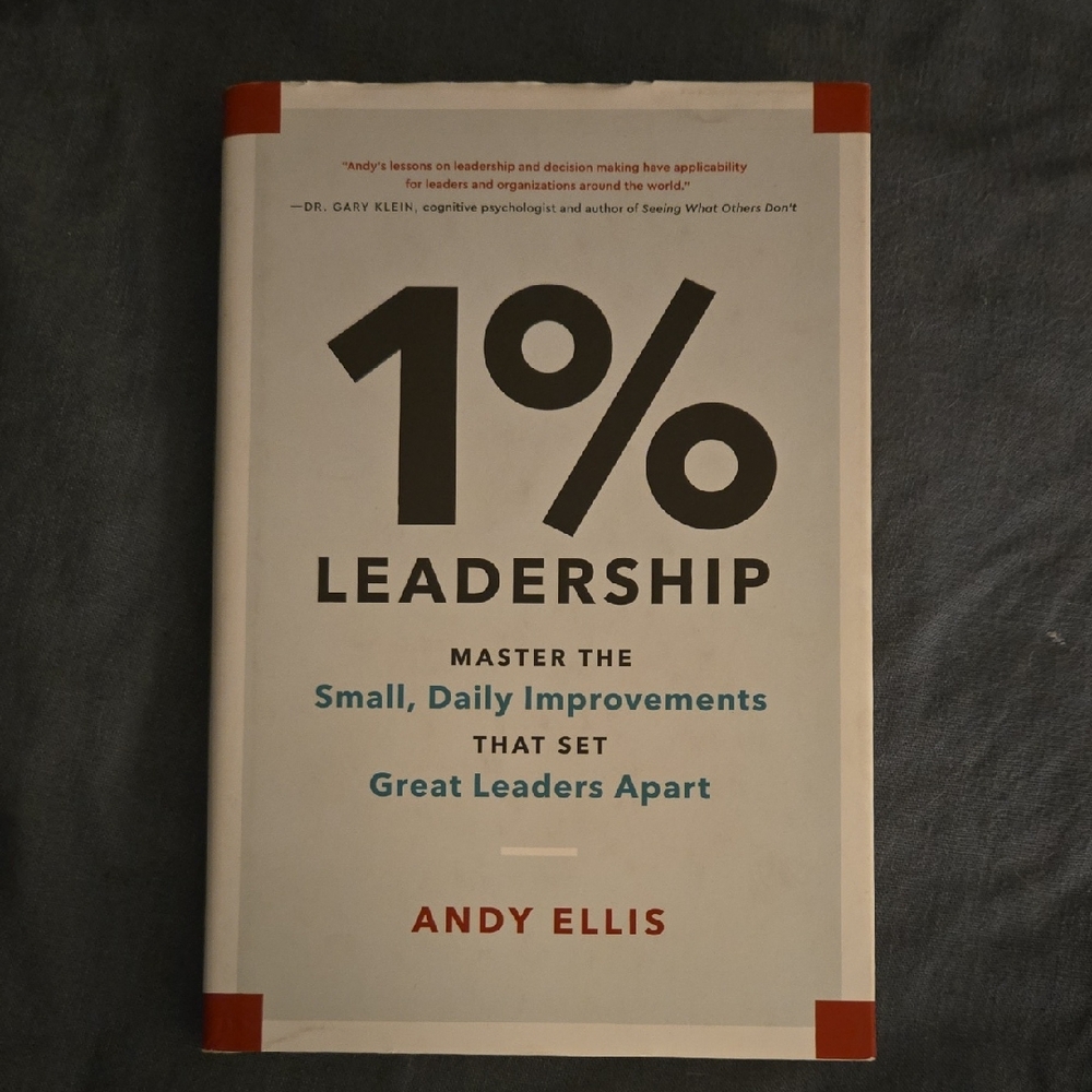 1% Leadership Book by Andy Ellis